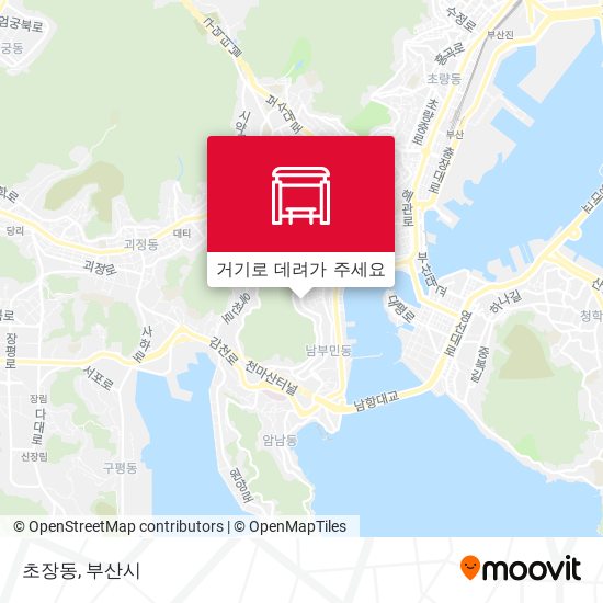 초장동 지도