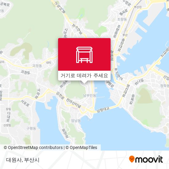 대원사 지도