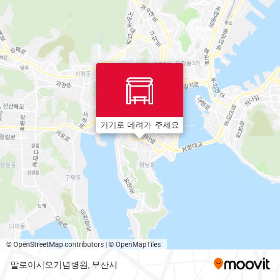 알로이시오기념병원 지도