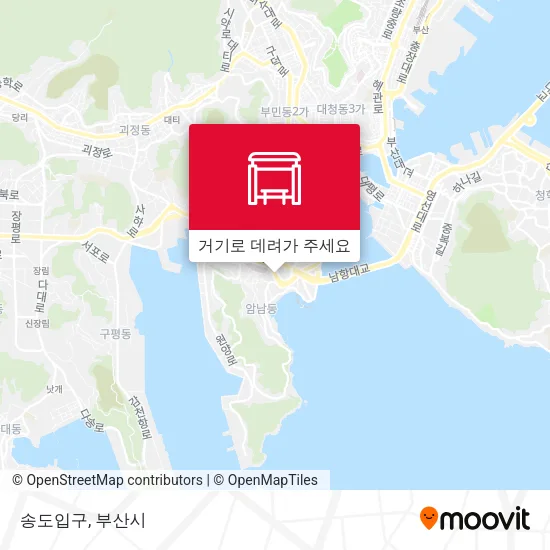 송도입구 지도