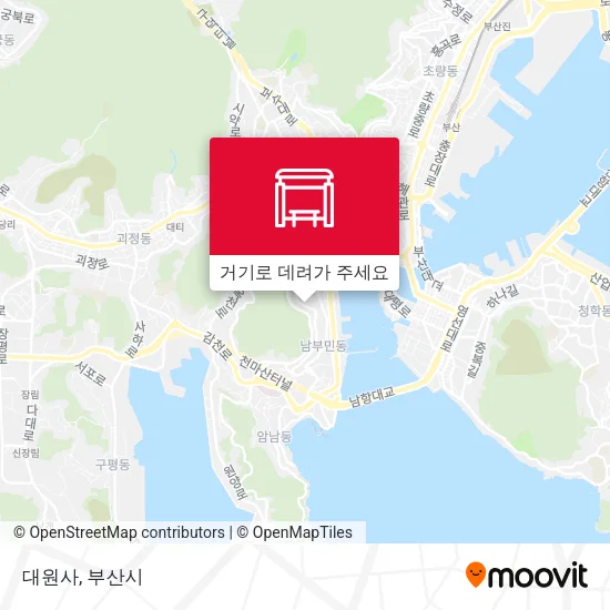 대원사 지도