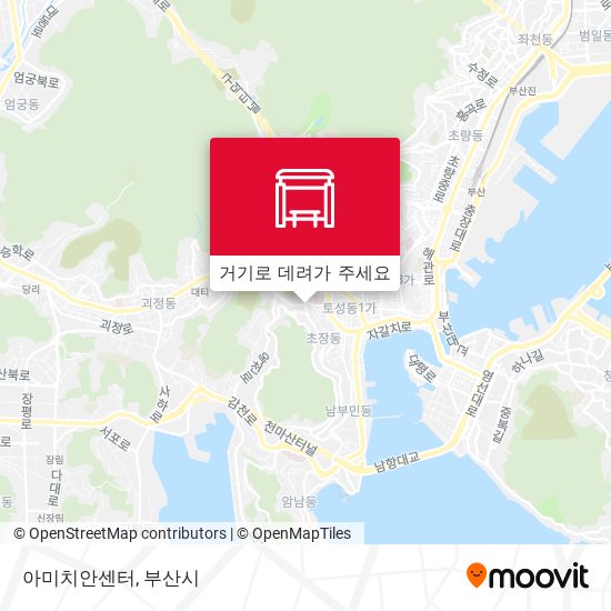 아미치안센터 지도