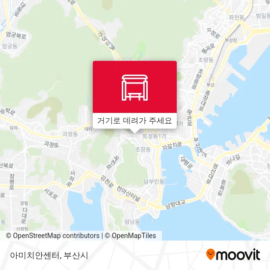 아미치안센터 지도