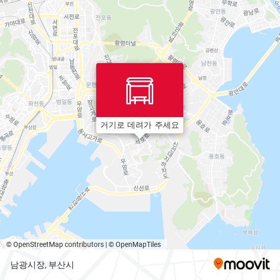 남광시장 지도