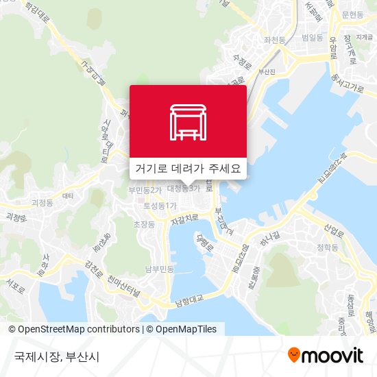 국제시장 지도