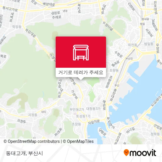 동대고개 지도