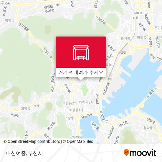 대신여중 지도