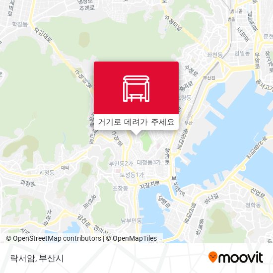 락서암 지도