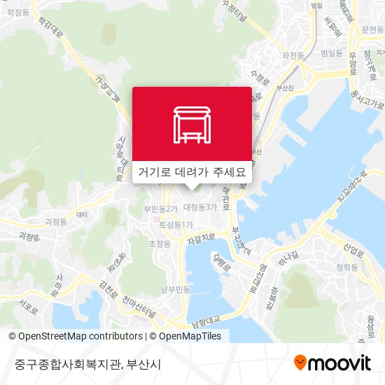 중구종합사회복지관 지도