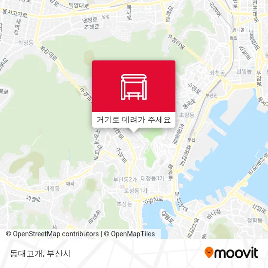 동대고개 지도