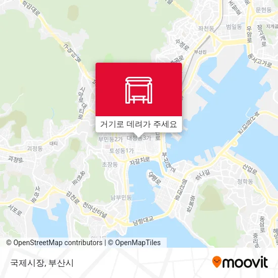 국제시장 지도