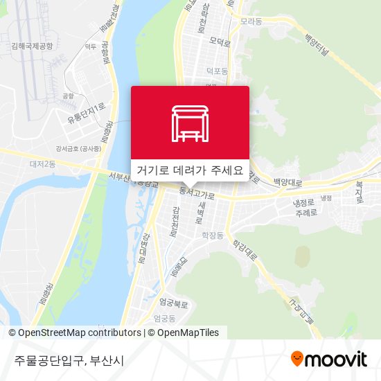 주물공단입구 지도