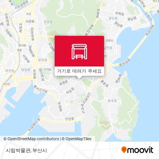 시립박물관 지도