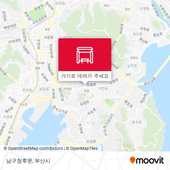 남구청후문 지도