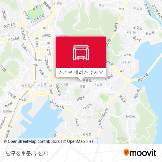 남구청후문 지도