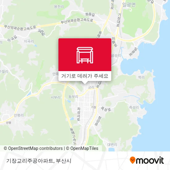 기장교리주공아파트 지도