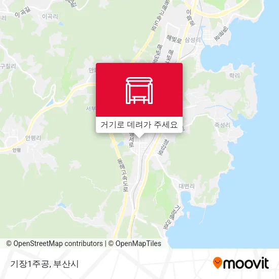 기장1주공 지도