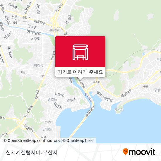 신세계센텀시티 지도