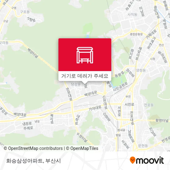 화승삼성아파트 지도
