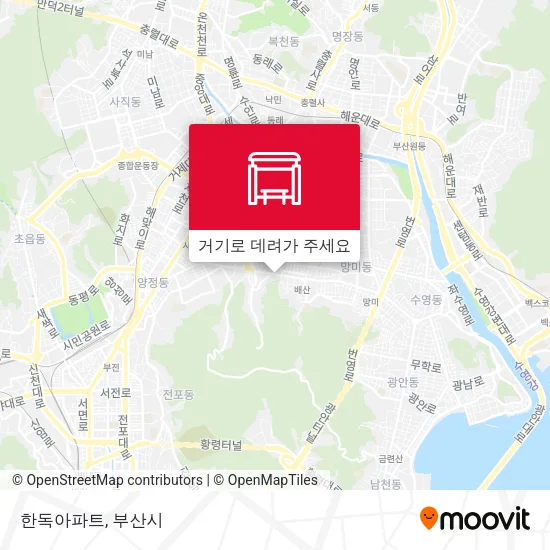 한독아파트 지도