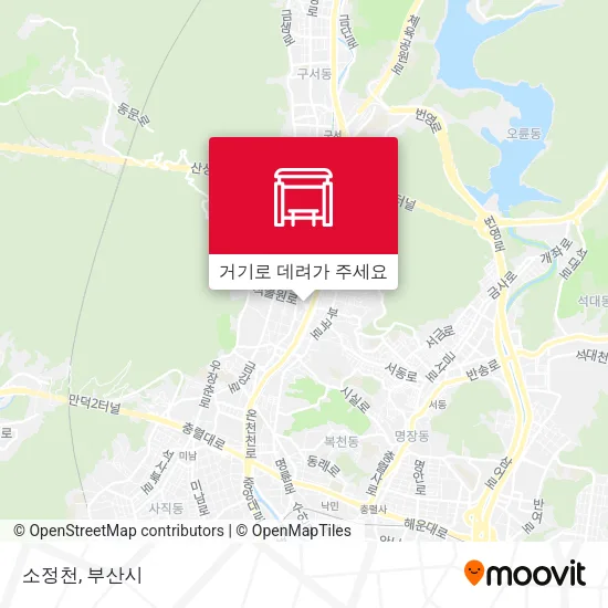 소정천 지도
