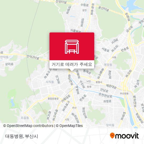 대동병원 지도