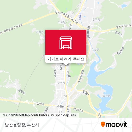 남산볼링장 지도