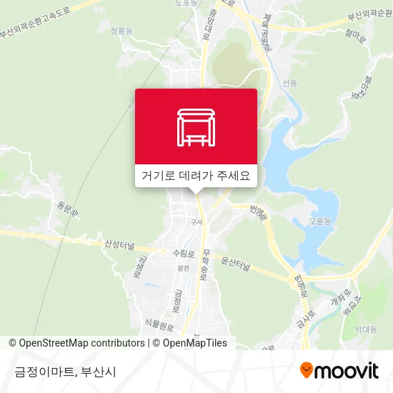 금정이마트 지도