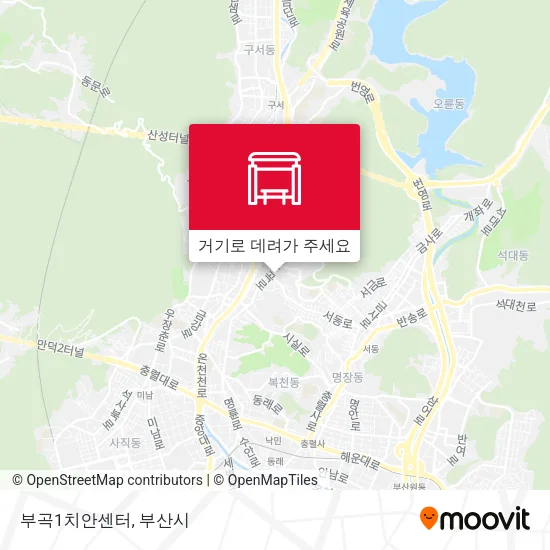 부곡1치안센터 지도