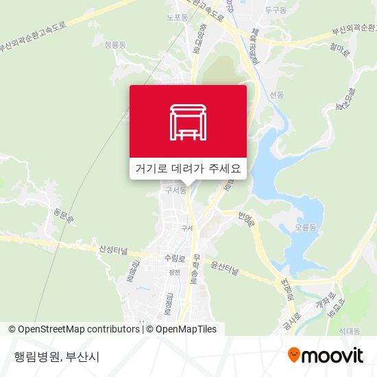 행림병원 지도