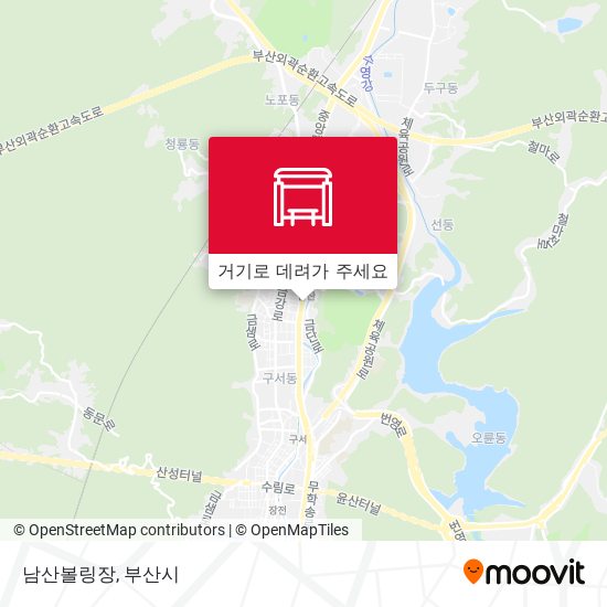 남산볼링장 지도