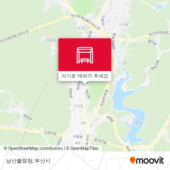 남산볼링장 지도