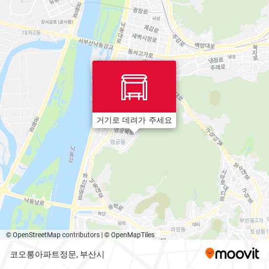 코오롱아파트정문 지도