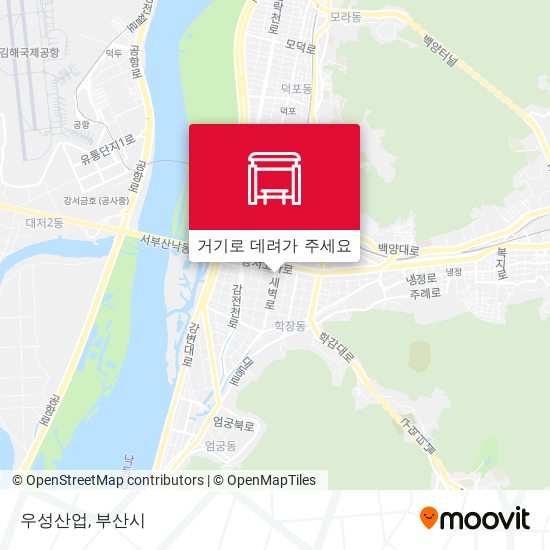 우성산업 지도