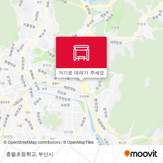 충렬초등학교 지도