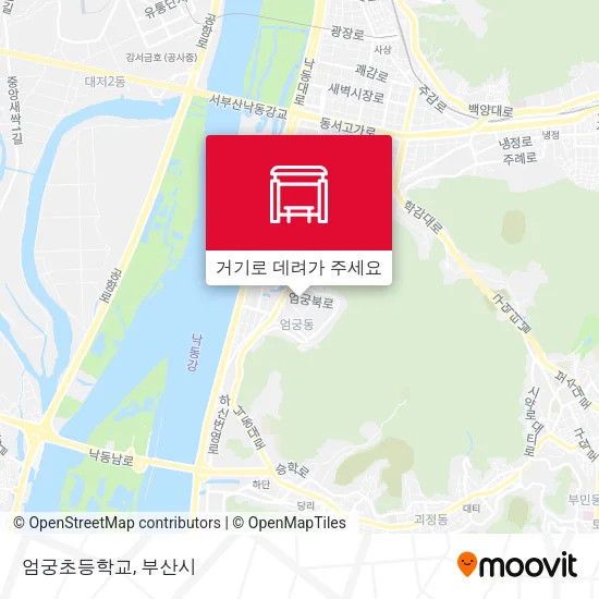 엄궁초등학교 지도