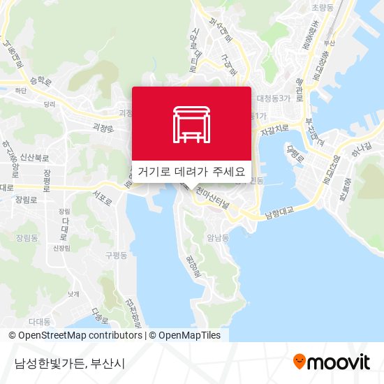 남성한빛가든 지도