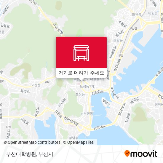 부산대학병원 지도