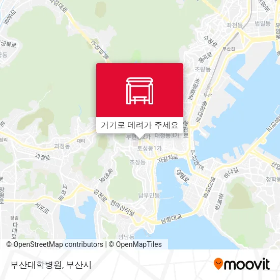 부산대학병원 지도