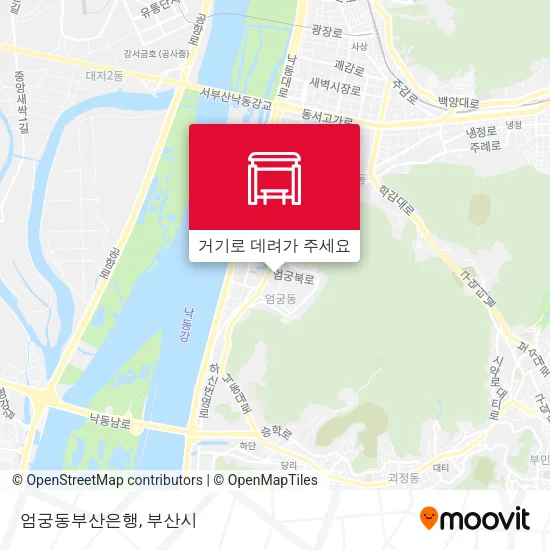 엄궁동부산은행 지도