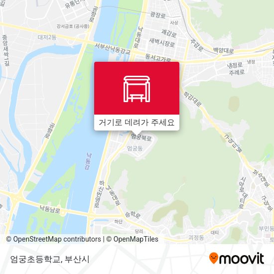 엄궁초등학교 지도