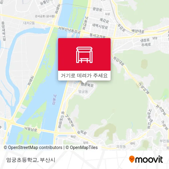 엄궁초등학교 지도