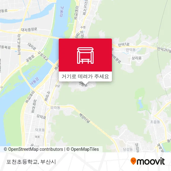 포천초등학교 지도