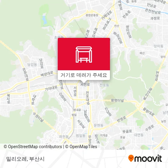 밀리오레 지도