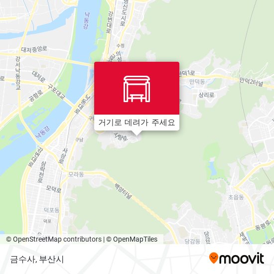 금수사 지도