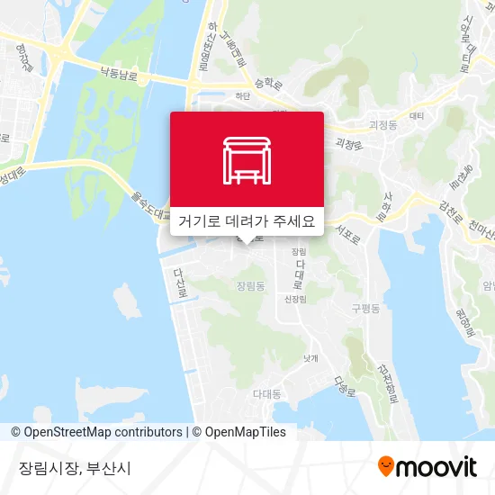 장림시장 지도
