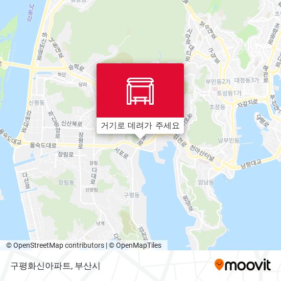 구평화신아파트 지도