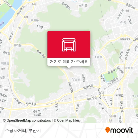 주공사거리 지도