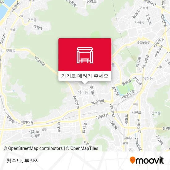 청수탕 지도