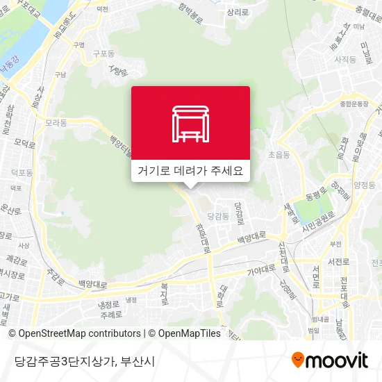 당감주공3단지상가 지도